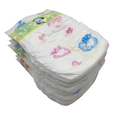 Cloth Like Breathable Backsheet ผ้าอ้อมเด็กแบบใช้แล้วทิ้ง 700 800ml Absorbency