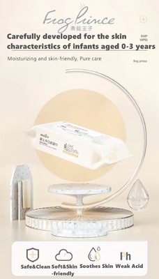 Plasitic 200mmx200mm ทำความสะอาดผิวหน้า Coverless ผู้ใหญ่ ผ้าเช็ดทำความสะอาดแบบใช้แล้วทิ้ง