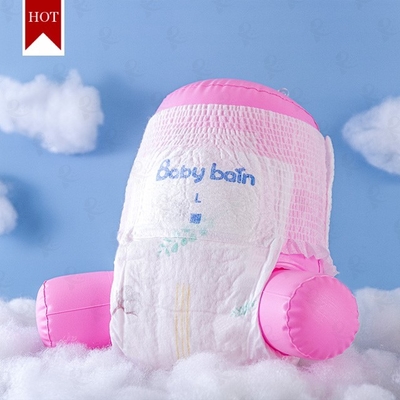 ตัวอย่างฟรี Custom SAP Super Absorbing Baby Diapers Disposable Nappies Pants