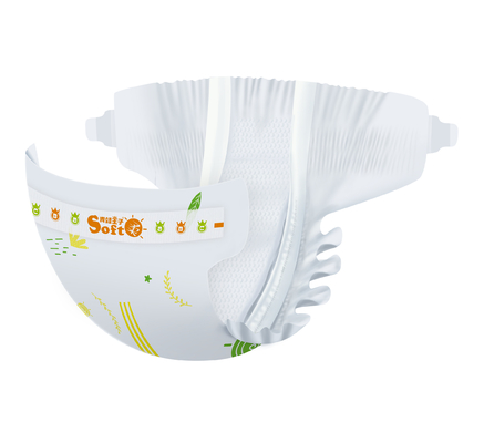 กางเกงผ้าอ้อมเด็กแบบใช้แล้วทิ้งแบบไม่ทอ Soft Breathable Anti Leak