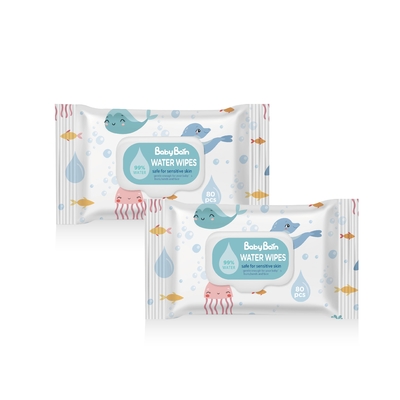 ผ้าเช็ดปากเด็กแบบใช้แล้วทิ้งสำหรับเด็กออร์แกนิก Unscented