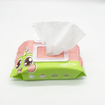 Soft Baby Skin Care Water Wet Tissue 80 Count ผ้าเช็ดทำความสะอาดสำหรับเด็กที่ย่อยสลายได้ทางชีวภาพ