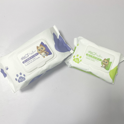OEM Mini Wet Wipes Pouch Portable 10 Pieces Children's Disposable Wet Wipes