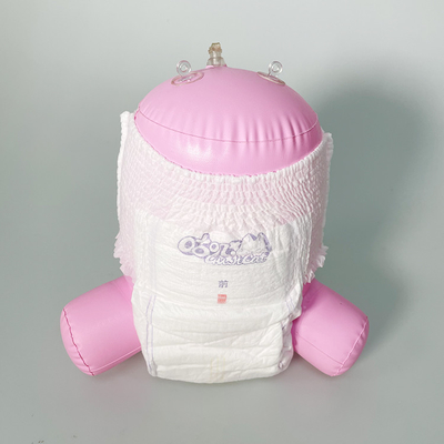กางเกงผ้าอ้อมสำเร็จรูปแบบดึงขึ้นที่สะดวกสบาย Baby Soft ระบายอากาศได้ดี