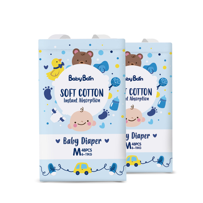 Professional New Super Soft Cotton Magic Tapes ผ้าอ้อมเด็กผ้าอ้อมเด็ก