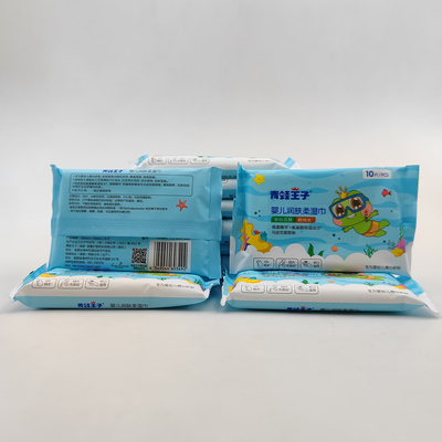 ตัวอย่าง NFree Custom luxury Bamboo Natural Fabric Biodegradable baby ทิชชู่เปียกสำหรับทารก