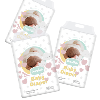 OEM Baby Soft Cotton Training Pants Care ผ้าอ้อมสำเร็จรูปเกรด A