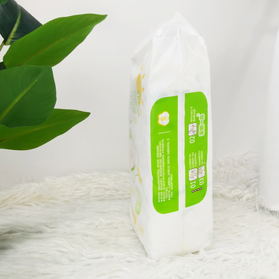 ผ้าอ้อมเด็กแบบใช้แล้วทิ้งสีเขียว ADL Dry Soft พร้อมเมจิกเทป