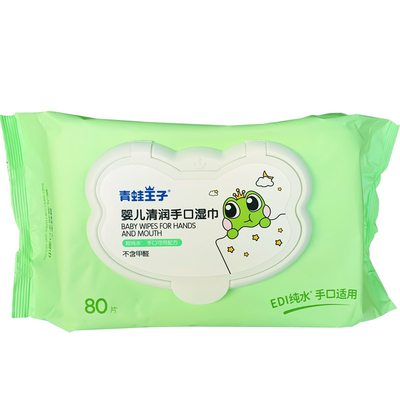ทำความสะอาดร่างกายทารก Flushable Hypoallergenic แพ้ง่าย ทิชชู่เปียกทิชชู่เปียก