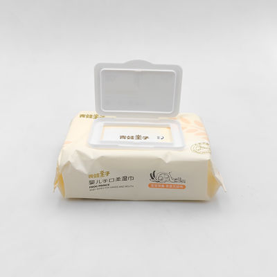 Soft Care Fragrance Free ผ้าเช็ดปากเด็กแรกเกิดแบบเปียก Spunlace Organic Natural