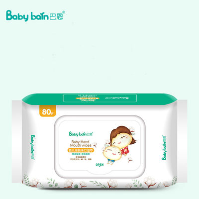 ฟรีตัวอย่างผลิตภัณฑ์สำหรับเด็ก ผ้าเช็ดทำความสะอาดแบบเปียก Professional China Wet Wipes