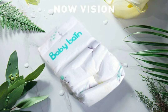 Custom Clothlike Backsheet ผ้าอ้อมเด็กแบบใช้แล้วทิ้งพิมพ์ด้วย 3D Channel