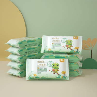 Spunlace ขายส่งที่กำหนดเองอินทรีย์ ECO ไม้ไผ่ย่อยสลายได้สุขอนามัยว่านหางจระเข้ทำความสะอาดเด็กเช็ดเปียก