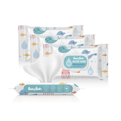 ฉลากส่วนตัวที่กำหนดเองผ้าขนหนูเปียกแบบบีบอัดแบบใช้แล้วทิ้ง Push Cleaning Magical