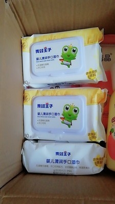 OEM Pure Water Organic Biodegradable ผ้าเช็ดทำความสะอาดแบบใช้แล้วทิ้ง 80 ชิ้นสำหรับการดูแลผิวเด็ก