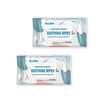 งานศิลปะที่กำหนดเอง Baby Wet Wipes บรรจุภัณฑ์ออกแบบส่วนตัว
