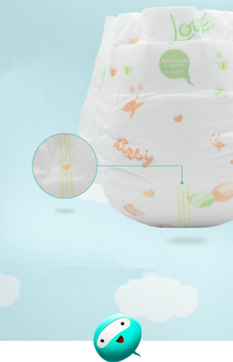 OEM ODM Magic Cotton ผ้าอ้อมเด็กแบบใช้แล้วทิ้งระบายอากาศได้