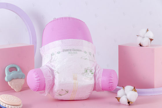 ขายส่งผลิตภัณฑ์สำหรับเด็กคุณภาพเยี่ยมสำหรับผ้าอ้อมเด็กแบบแห้งทั้งกลางวันและกลางคืน