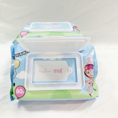 ฉลากส่วนตัวที่กำหนดเองผ้าเช็ดทำความสะอาดแบบเปียกแบบบีบอัดแบบใช้แล้วทิ้ง Magical