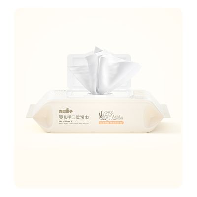 Oem Custom Bio-degrable Baby Portable Wet Wipe Private Label ผ้าเช็ดทำความสะอาดน้ำ 80 ชิ้น