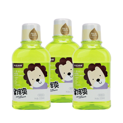 ใส 310 มล. ผลไม้บรรจุขวดรสแตงโมเด็กน้ำยาบ้วนปากการดูแลช่องปาก