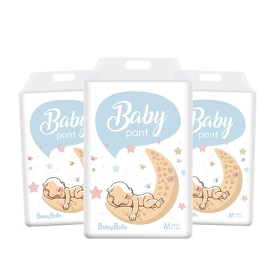 เวลากลางคืนนำเข้า SAP Baby Pull Ups ผ้าอ้อม M / L / XL / XL