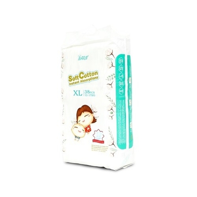 3D Leak Prevention Channel ผ้าอ้อมเด็กแห้ง PP Tape หรือ Magic Tape