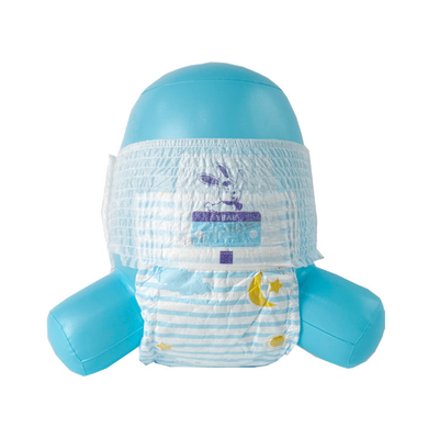 เอวยางยืดยืดหยุ่นได้ 360 องศา Baby Pull Up Diaper Side Leak Prevention