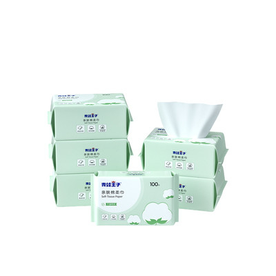 ผ้าเช็ดทำความสะอาดแห้งสำหรับเด็ก OEM Disosable Cotton Soft Face Dry Cleansing Wipes
