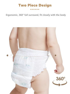 กางเกงเด็กแบบใช้แล้วทิ้งดูดซับสูงนุ่มระบายอากาศได้