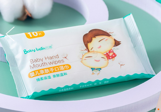 มีฝาปิดและเปิดเทป ผ้าเช็ดทำความสะอาดแบบใช้แล้วทิ้ง 80 ชิ้น 20% Viscose 80% Polymer