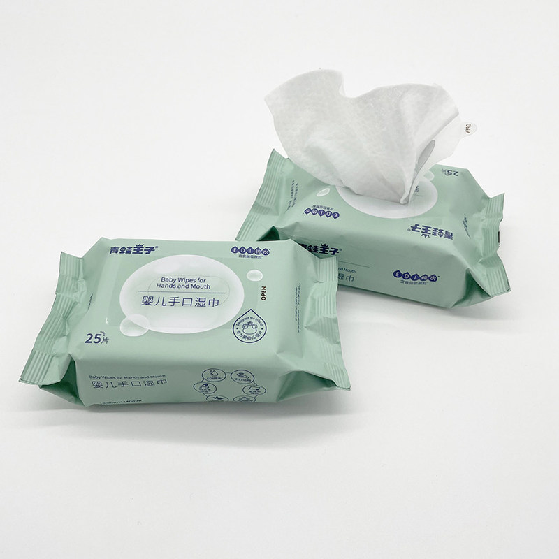 25 น้ำบริสุทธิ์เป็นมิตรกับสิ่งแวดล้อมเช็ดเปียกเด็กอินทรีย์ที่ย่อยสลายได้ทางชีวภาพสำหรับทุกวัย