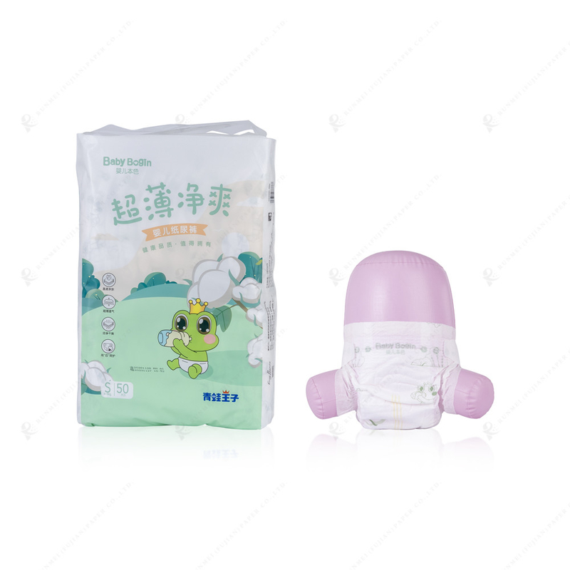 ผ้าอ้อมเด็กสำเร็จรูป S M L XL Size OEM Pull Up Baby Diapers