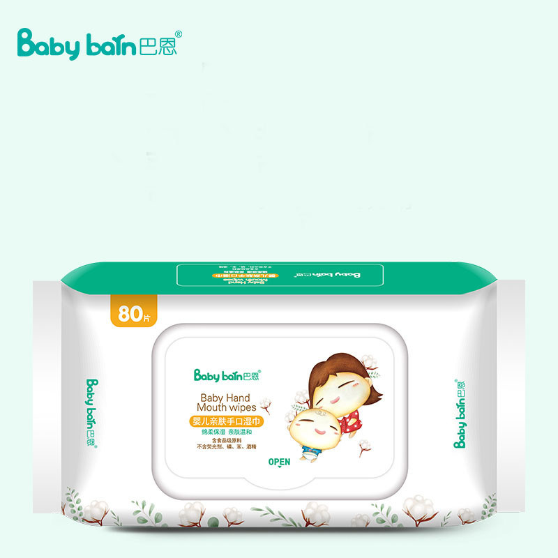 ฟรีตัวอย่างผลิตภัณฑ์สำหรับเด็ก ผ้าเช็ดทำความสะอาดแบบเปียก Professional China Wet Wipes