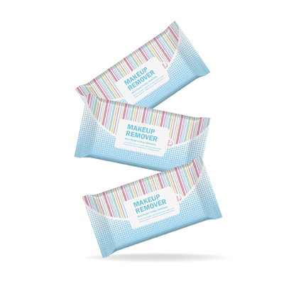 ขายส่งสไตล์ใหม่ล่าสุดสำหรับผู้หญิง Make up wipe Organic Gentle Makeup Remover Wet Wipes Cleansing Face Wipes for women