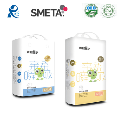 ODM OEM พื้นผิวแห้งผ้าอ้อมเด็ก 3D Leakproof Magic Tape