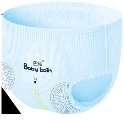 ช่องป้องกันการรั่ว 3D ดึงผ้าอ้อมเด็ก Unisex Ultra Thin Sap Core
